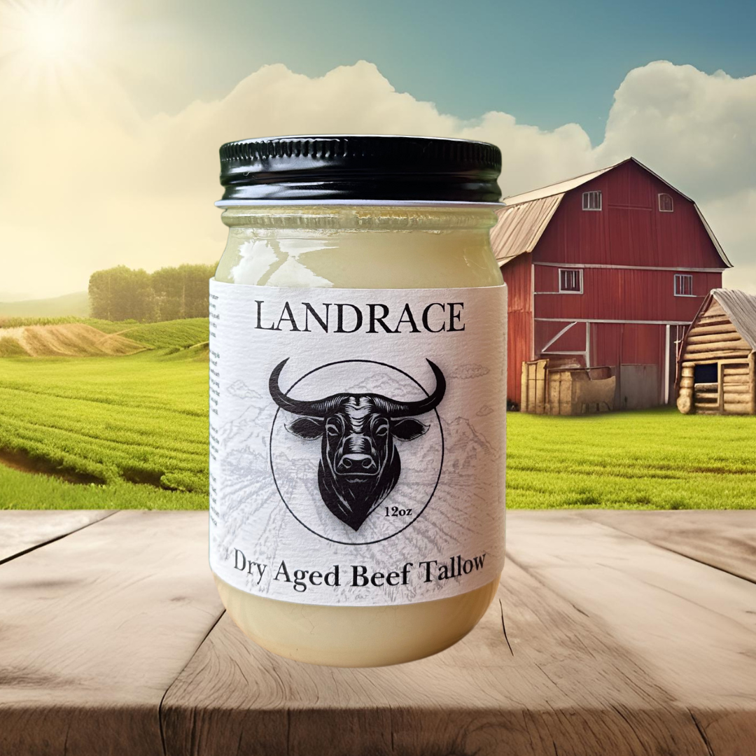 Landrace Dry Aged Beef Tallow 12oz